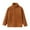 Brown, variant on Ruyang Teens Sherpa Fleece Jackets Boys Girls Full Zip Polar Jacket Fall Winter Mock Neck Warm Fuzzy Coat Outwear Pocket