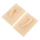 thumbnail image 1 of 1 par de modelos de oreja de maniquí, herramientas de visualización de muestras para modelo de anatomía de la oreja, licuadora portátil, herramientas de enseñanza de ciencias de silicona, 1 of 5