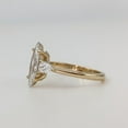 thumbnail image 5 of SOLITAIRE JEWELS 1.80Ct Marquise Moissanite Engagement Ring With Side Pear Moissanite 18K Yellow Gold, 5 of 9