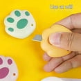 thumbnail image 5 of 10/5/3/1PCS Mini Pocket Cat Paw Art Utility Knife Box Knife Paper Cutter Craft Wrapping Refillable Blade Stationery, 5 of 5