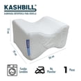 thumbnail image 3 of Almohada Kashbill Ortopédica para Rodilla, Memory Foam Ergonómico, Hipoalergénica y Antibacterial - Alivio de Presión y Postura Correcta, 3 of 5