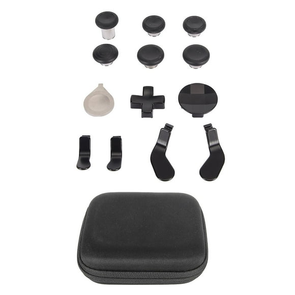 Sensitive Magnetic Metal Replacement Thumbsticks Kit for Xbox One Elite Series 2, Black