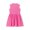 Pink, variant on YunPes Girls Polo Dress Heart Embroidery Sleeveless Collared A-Line Dress Kids Soft Cotton Summer Casual Tennis Sundress