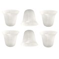 thumbnail image 1 of Pantalla de cristal Giluta con forma de campana de alabastro, de 1 a 8 pulgadas, 1 of 7