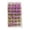 purple, variant on KLKCMS Realistic 28pcs DIY Miniature Flowers Mini Static Model Railroad Garden Micro white