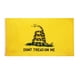 thumbnail image 1 of Bandera Amarilla con Pintura de Serpiente Enroscado Negro State Banderín de Americana CUTICAT Bandera del estado de Gadsden, 1 of 8