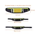 thumbnail image 4 of Cinturón Reflectante LonEasy Negro con Bolso Impermeable y Conector para Auriculares para Hombres y, 4 of 6
