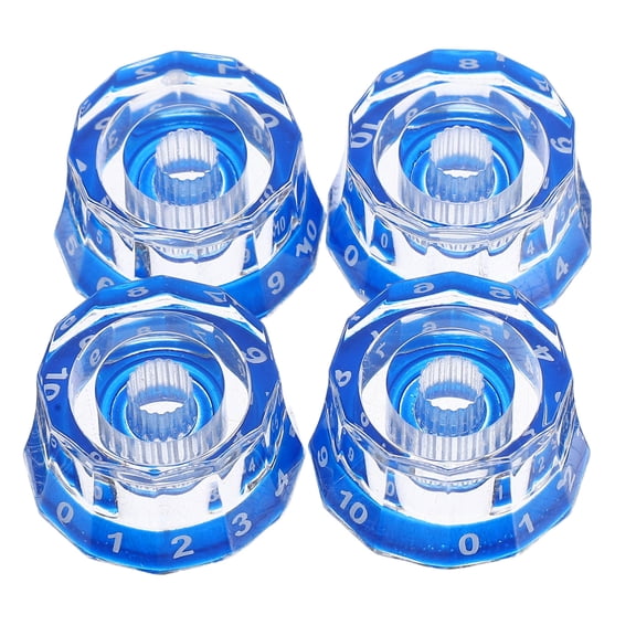 WEUVEB 4-Pack Guitar and Bass Tone Control Knobs for Precise Sound Adjustment and Replacement