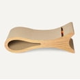 thumbnail image 4 of Basics Corrugated Cardboard Cat Scratcher Bed, Lounge Pad with Catnip, FSC-Certified, 34.3 x 11.8 x 11.8 in, Wooden Color, 4 of 5