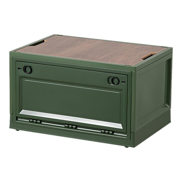 koolsoo Camping Storage Box Container Folding Camping Box for Picnic Kitchen Outdoor