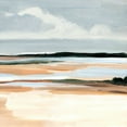 thumbnail image 2 of Warren, Annie 15x15 Gold Ornate Wood Framed with Double Matting Museum Art Print Titled - Flaxen Coast I, 2 of 4
