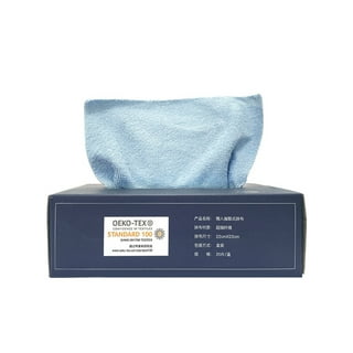 TCP Global - Pure Blue Superior Tack Cloths - Tack Rags (Box of 12) - Automotive Car Painters Professional Grade