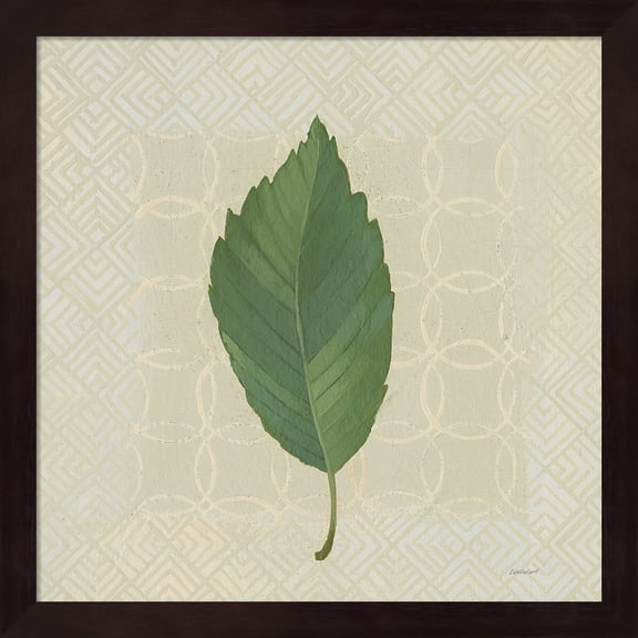 Forest Leaves III no Lines by Kathrine Lovell, Framed Wall Art, 13.25W x 13.25H