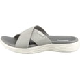 thumbnail image 3 of Sandalia Slide Skechers On-the-Go 600 Glistening Silver para mujer, 3 of 7