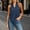 Navy, variant on Liuinsasek Womens V-Neck Sleeveless Tank Top Halter Neck Irregular Pointed Hem Loose Solid Color Casual Tops for Everyday and Travel Outfits