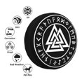 thumbnail image 5 of Viking Odin Valknut Runes Housse de Roue de Rechange pour Mitsubishi Pajero Norde Valhalla RV SUV Remorque Accessoires de Véhicule, 5 of 5