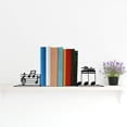 thumbnail image 3 of Handmadetneonsign Custom Music Note Metal Bookends, Music Studio Bookend Decor, Bookends for Shelves 71449, 3 of 5