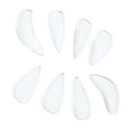 thumbnail image 2 of 8Pcs Guzheng Finger Picks Silicone Polymer Delicate Smoothly Appearance Elastic Professional Guzheng Nail Covers Transparent Color, 2 of 8