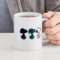 thumbnail image 4 of CafePress - Snoopy Silhouette Mug - 11 oz Ceramic Mug - Novelty Coffee Tea Cup, 4 of 4