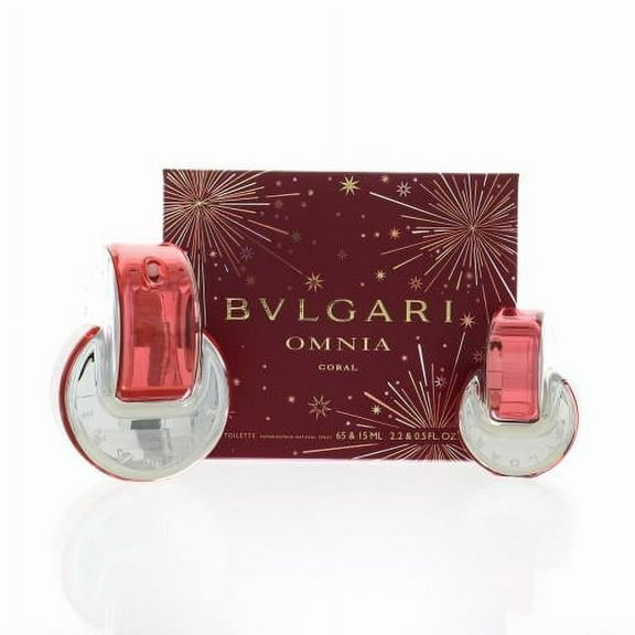 BVLGARI OMNIA CORAL 2 PCS SET: 2.2 EDT and 0.5 EDT