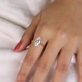 thumbnail image 5 of Cora Jewellery 2CT Marquise Moissanite Engagement Ring For Women, 14K Yellow Gold, 5 of 7