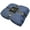Dark Blue, variant on Napa Plush  Throw Blanket Dark Blue, Twin 60"x90", Striped Reversible Velvet Luxury Fleece Warm Bed Couch Blanket, Super Soft and Cozy