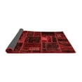 thumbnail image 2 of Ahgly Company Indoor Square Oriental Red Modern Area Rugs, 6' Square, 2 of 4