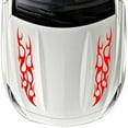 thumbnail image 2 of BaiTrend 1 Pair Fashion Flame Fire Reflective Car Vehicle Hood Decals Stickers Decoration, 2 of 5