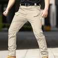 thumbnail image 4 of Tactical Waterproof Pants For Men Cargo Tactical Hiking Pants Multi Pockets Stretch Quick Dry Lightweight Work Trousers, 4 of 4