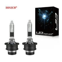 IHNZCB D2R Xenon HID Bulb Headlight Kit High Low Beam Bulbs Super Bright 6000K White