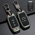 thumbnail image 3 of Car Key Fob Cover Case Protector Zinc Alloy Silicone Car Key Case Cover For Kia Ceed Sportage Sorento Niro K3 Rio, 3 of 12
