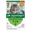 Advantage II Flea Prevention for Small Cats, 6 Monthly Treatments