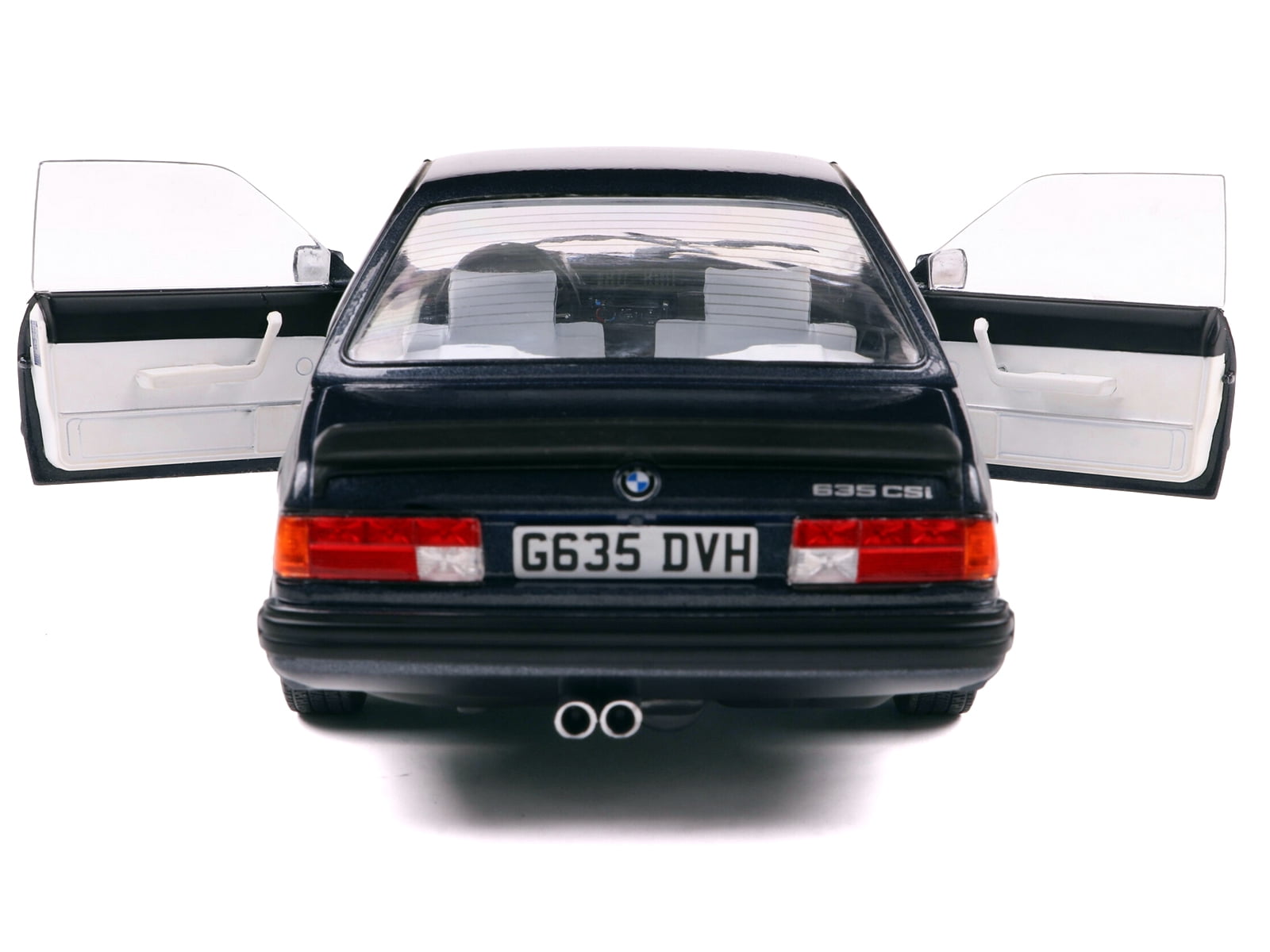 1984 BMW 635 CSI (E24) Macau Blue Metallic 1/18 Diecast Model Car by Solido