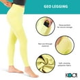 thumbnail image 5 of Kadi Women's Geo Legging with Pockets, Mellow Yellow, X-Large, 5 of 6