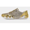 thumbnail image 3 of Women's and Men's Sequin Sneakers - Sparkly Low Top Lace-Up Fashion Shoes for Concert & Casual Wear, 3 of 9
