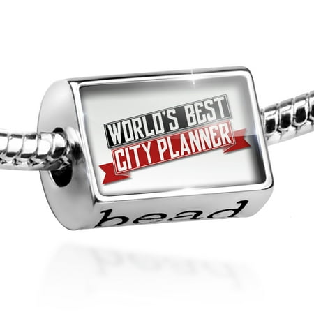 Bead Worlds Best City Planner Charm Fits All European