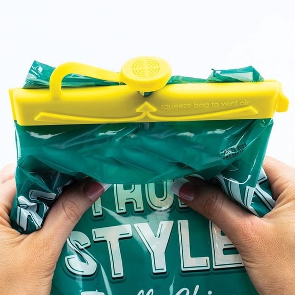 Keeps it Fresh - Air Removing Bag Clip