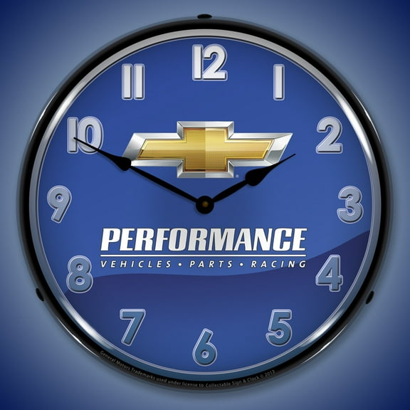 Chevrolet Performance Wall Clock, Lighted