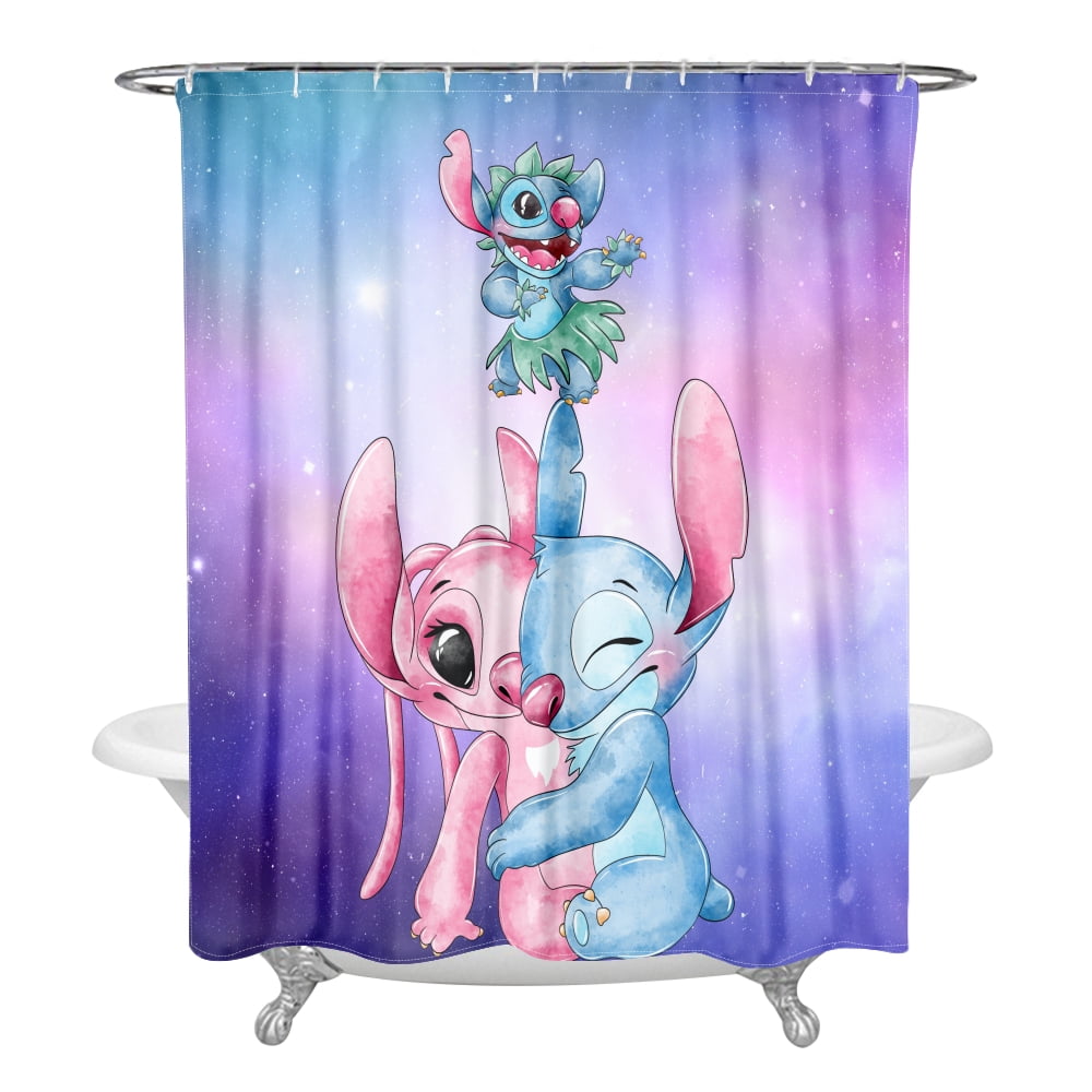Stitch Shower Curtin Exquisite Ahower Curtain Waterproof, for Home ...