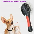 thumbnail image 4 of SLYNSHome Dog Grooming Tools,Double-Sided Bath Brush for Shedding and Bathing for Short/Long Haired Dogs,Pet Supplies - Black, 4 of 4