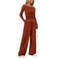 thumbnail image 1 of Conjunto Coordinado PRETTYGARDEN XL en Rojo Ladrillo para Lounge, 1 of 8