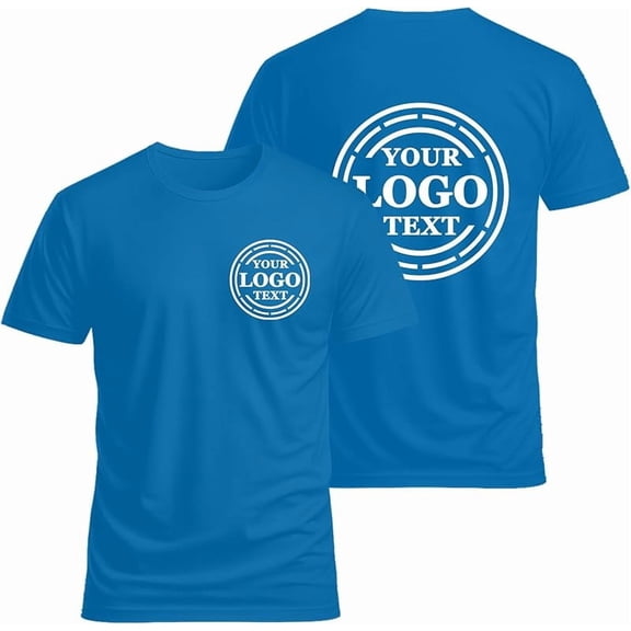 Custom T Shirts for Men Women Personalized Tshirts Design with Your Text Logo Photo Cotton T-Shirts Front/Back