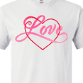 thumbnail image 4 of Inktastic Love in Red and Pink with Heart T-Shirt, 4 of 5