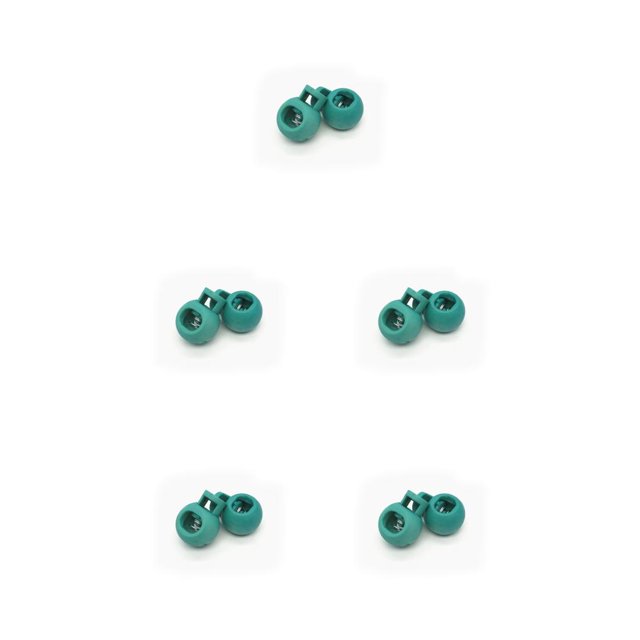 Naiovety 2 uds., topes de cordón, palancas de extremo de bloqueo, hebillas de ajuste elástico, cerraduras, accesorios de cierre de Type2 NO2