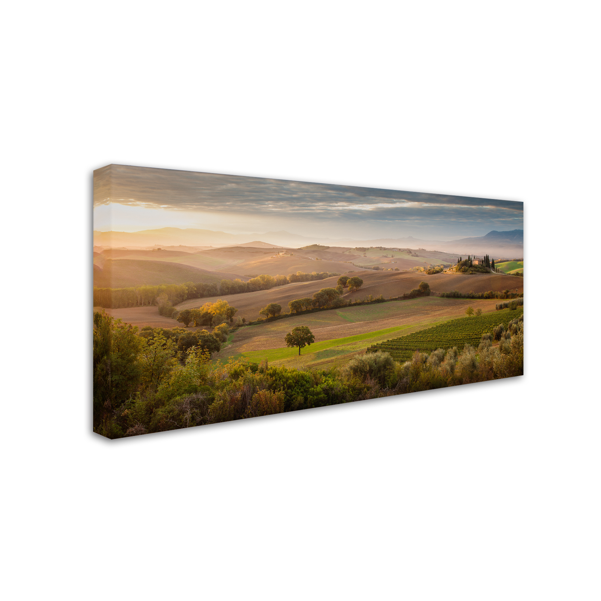 Peter Svoboda 'Fairyland At Dawn' Canvas Art