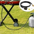 thumbnail image 4 of GLFILL 6ft Propane Adapter Hose 1lb to 20lb Converter Replacement for Qcc1/1, 4 of 8
