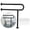 Black-32 Inch-1, variant on Toilet Safety Frame Black 24 Inch 1 Count Bathroom Support Rail
