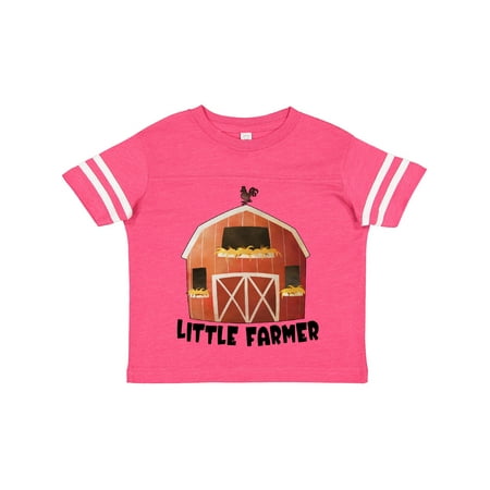 

Inktastic Little Farmer- Barn Gift Toddler Boy or Toddler Girl T-Shirt