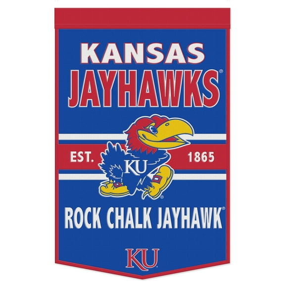 WinCraft Kansas Jayhawks 24" x 38" Primary Logo Banner