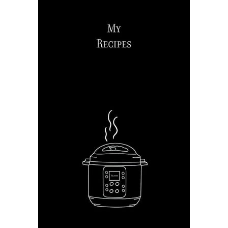 My Recipes : 6x9 Recipe Book - 96 Pages for your favorite pressure cooker recipes (Paperback)